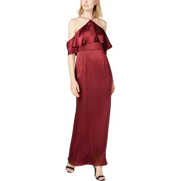 Adrianna Papell Dresses & Skirts - NWT! Adrianna Papell Satin Maxi Dress Gown
